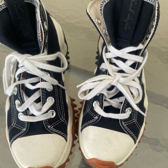 Converse Black and White High-Top Sneakers - Picture 2 of 4